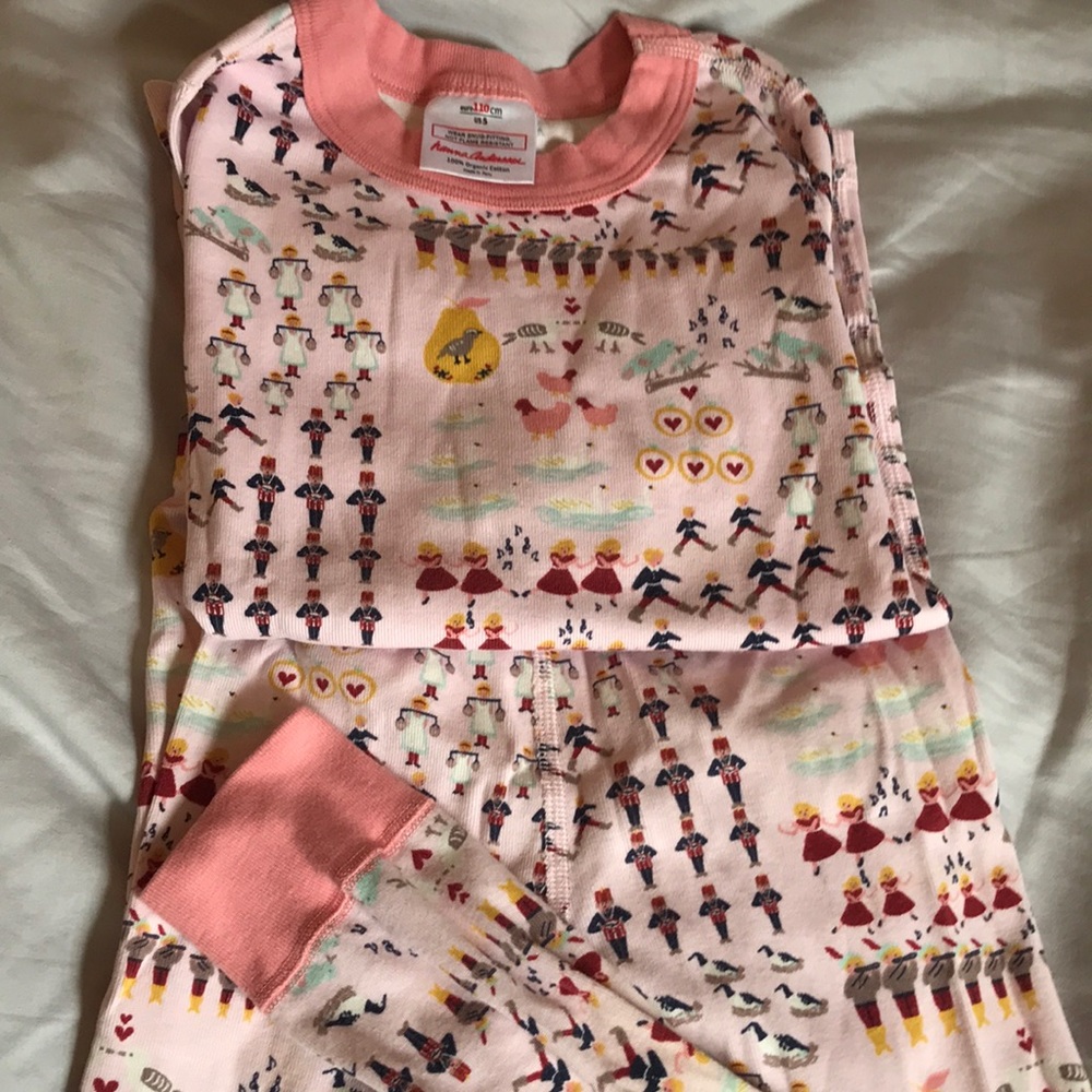 Hanna Anderson kids Long sleeve pajama set